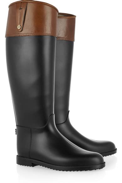 burberry wellington rain boots|net a porter burberry boots.